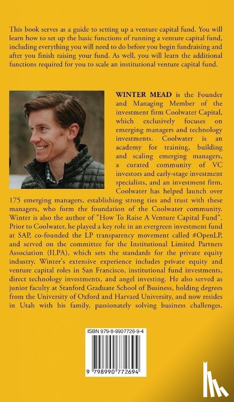Mead, Winter - How To Set Up A Venture Capital Fund