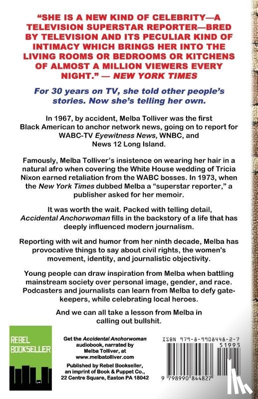 Tolliver, Melba - Accidental Anchorwoman