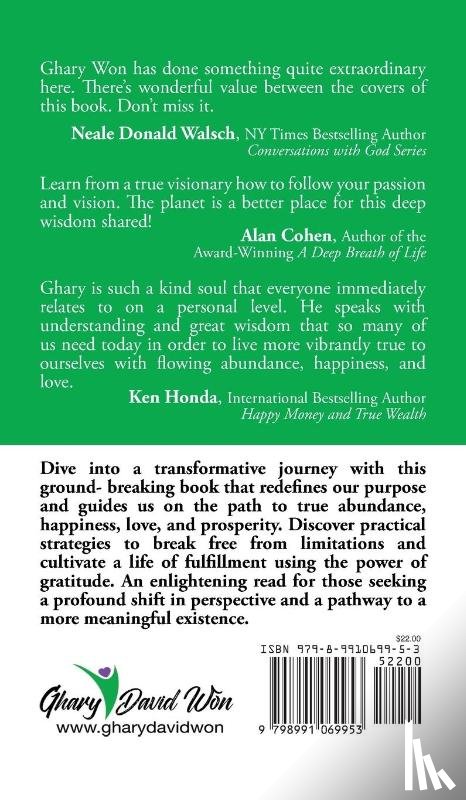 Won, Ghary David - Abundant Soul, Abundant Life