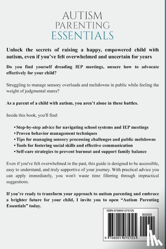 Jones, Jason - Autism Parenting Essentials