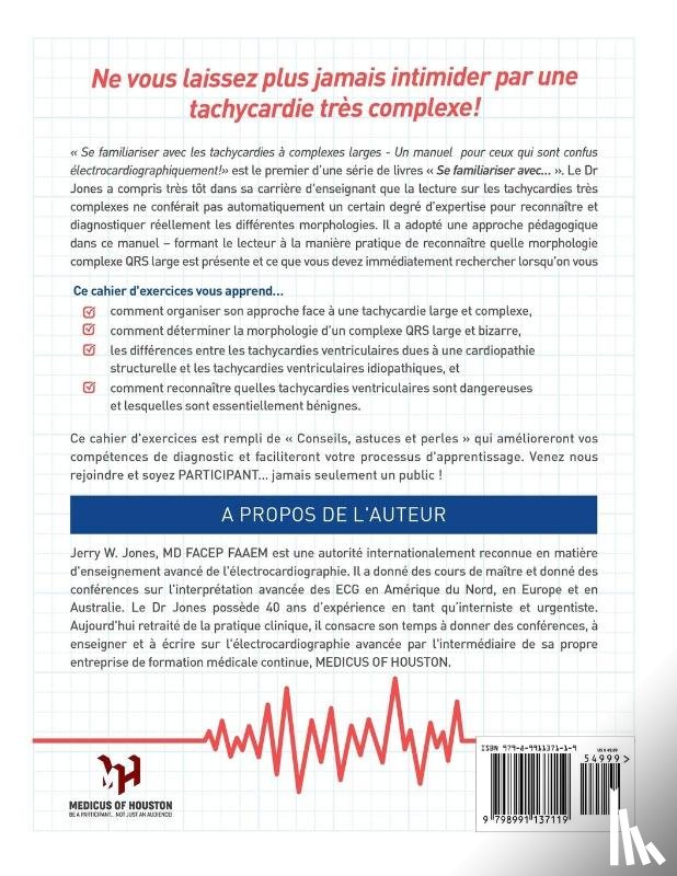 Jones, Jerry W - Se familiariser avec les tachycardies à complexes QRS larges