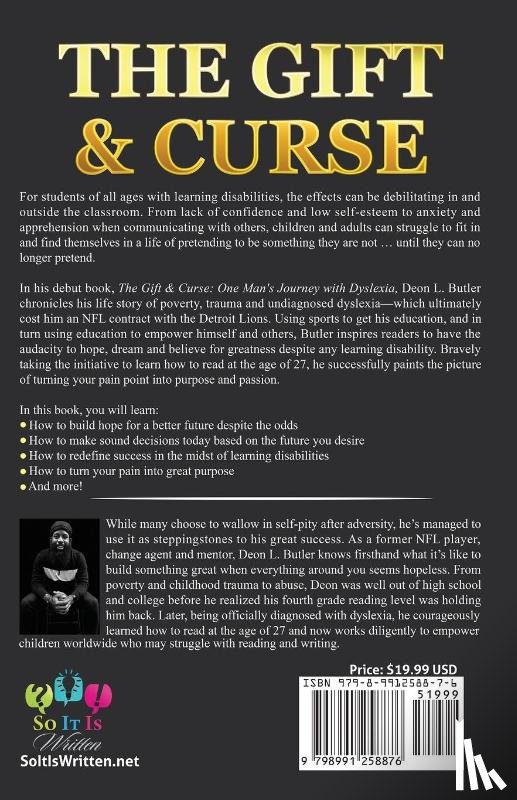 Butler, Deon L. - The Gift & Curse