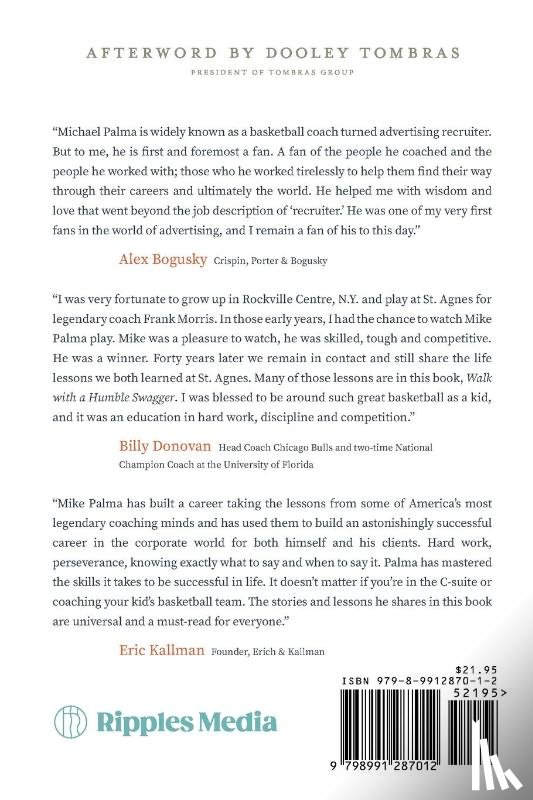 Palma, Michael - Walk with a Humble Swagger