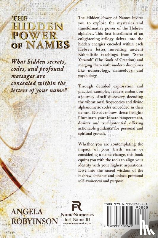 Robyinson, Angela - The Hidden Power of Names