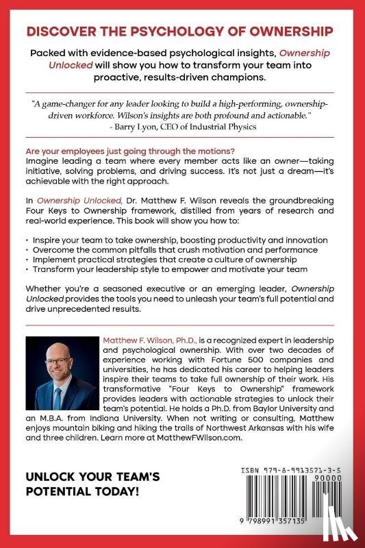 Wilson, Matthew F - Ownership Unlocked