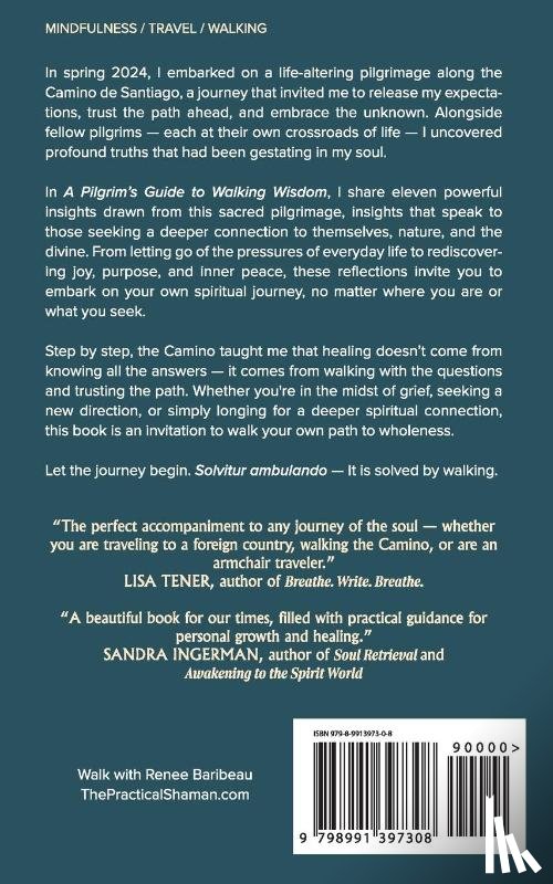 Baribeau, Renee - A Pilgrim's Guide to Walking Wisdom