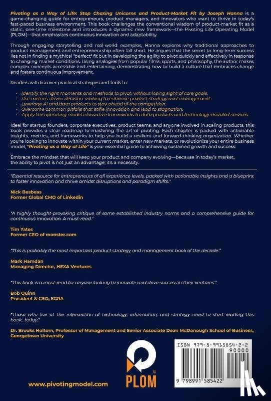 Hanna, Joseph - Hanna, J: Pivoting as a Way of Life