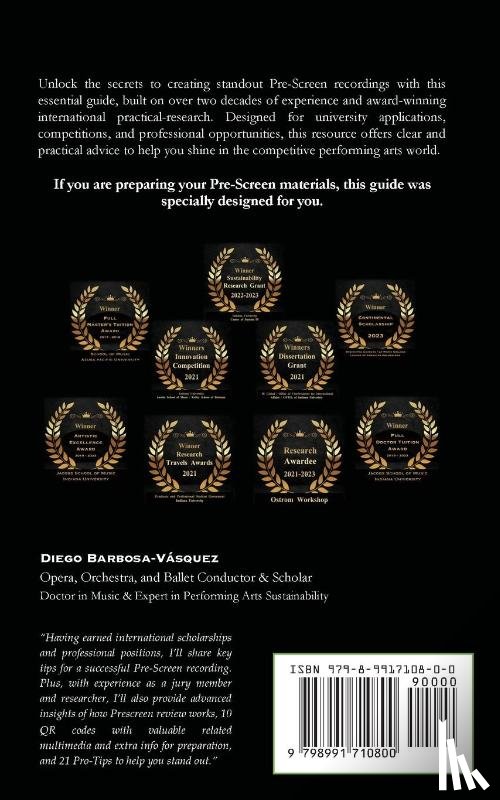 Barbosa-Vásquez, Diego - Mastering Your Pre-Screen Recording