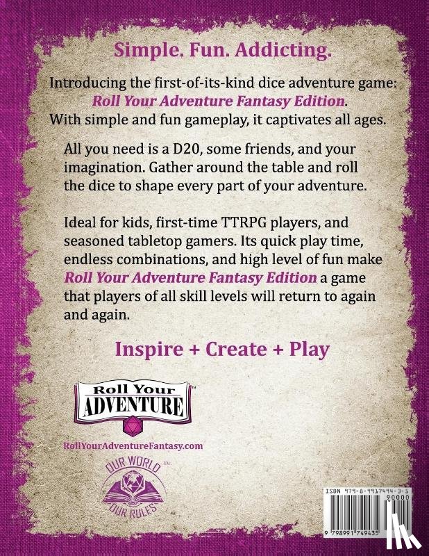 Brock, Ben - Roll Your Adventure