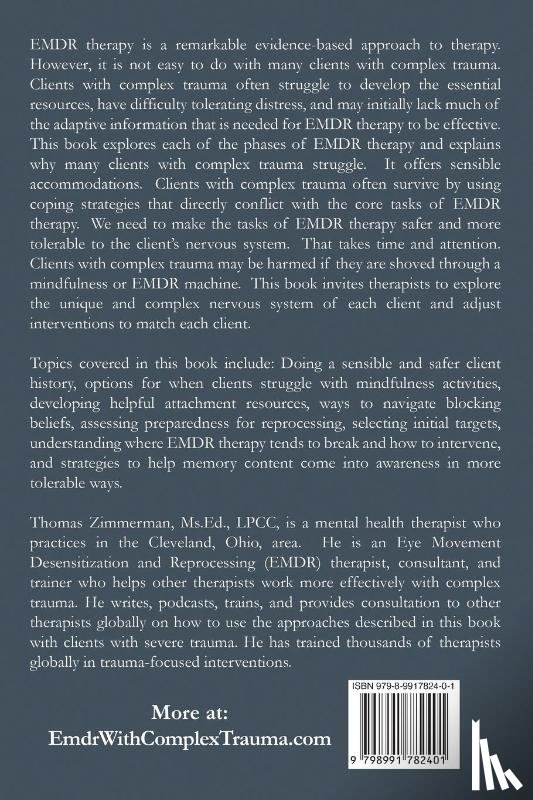 Zimmerman, Thomas - EMDR With Complex Trauma