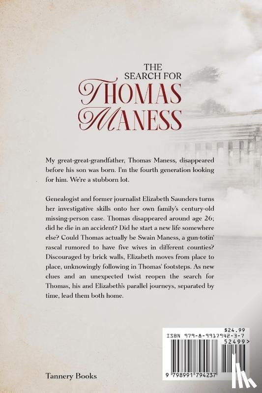 Saunders, Elizabeth A. - The Search for Thomas Maness