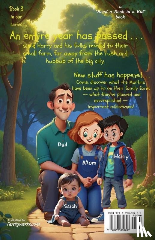 Ferdig, Myron - On the farm with Harry - BOOK 3 - Milestones