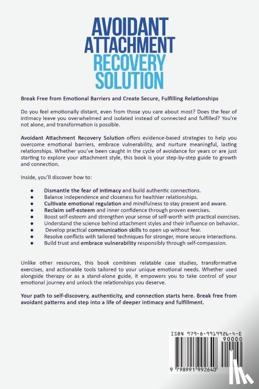 Martinez, Luzivette - AVOIDANT ATTACHMENT RECOVERY SOLUTION