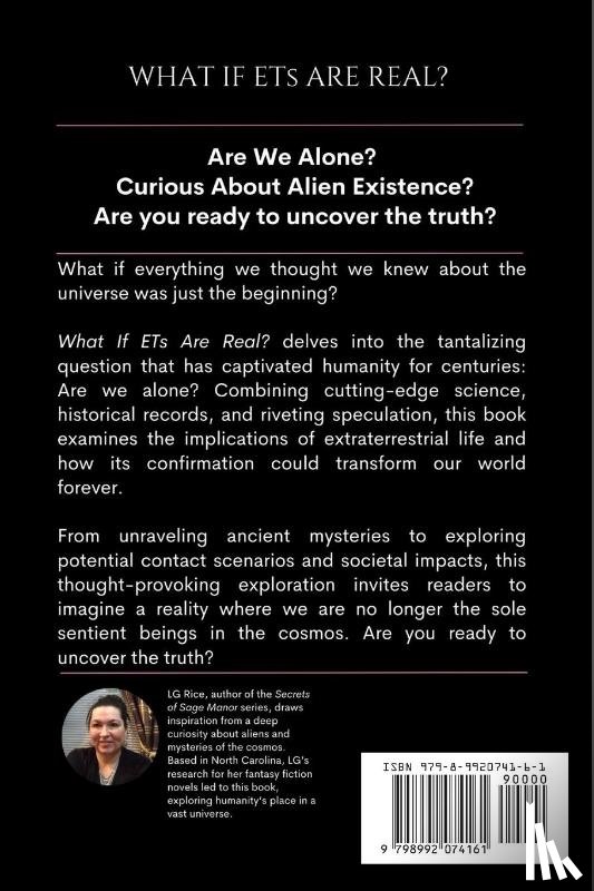 Rice, L G - What If ETs Are Real?