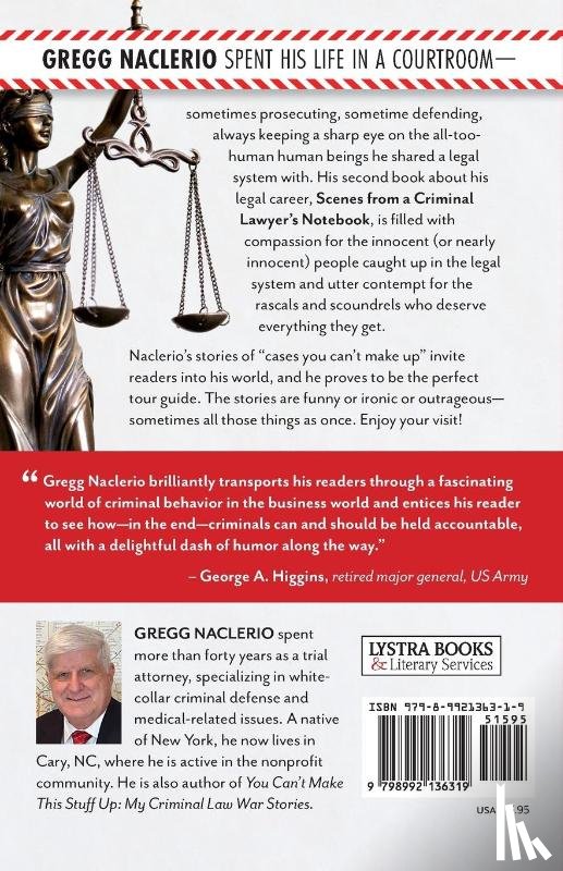 Naclerio, Gregg - Scenes from a Criminal Lawyer's Notebook