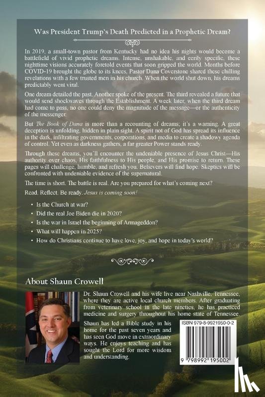 Crowell, Shaun - The Book of Dana