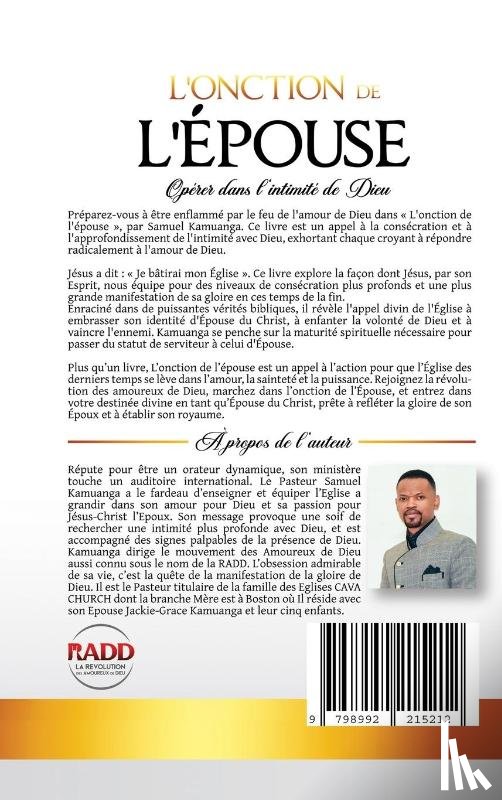 Kamuanga, Samuel - L'Onction de L'Épouse