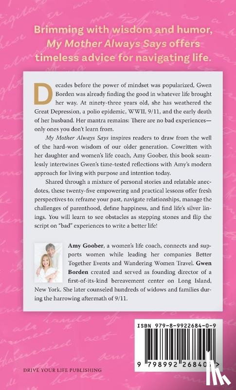 Goober, Amy, Borden, Gwen - My Mother Always Says