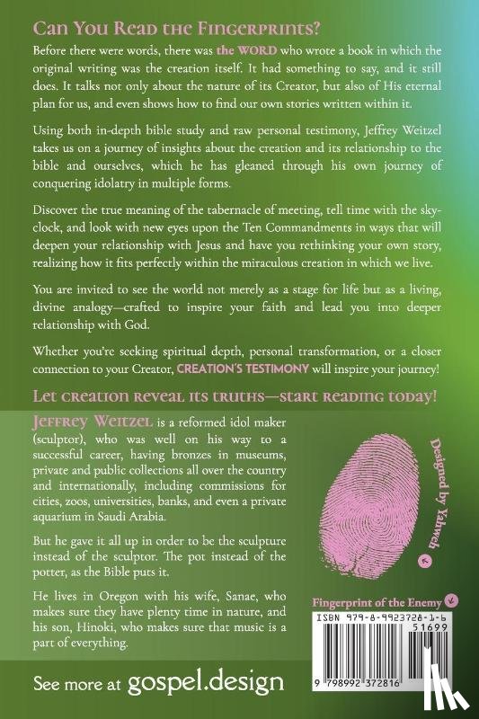 Weitzel, Jeffrey - Creation's Testimony