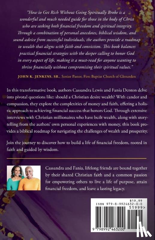 Lewis, Cassandra, Denton, Fania - How to Get Rich Without Going Spiritually Broke