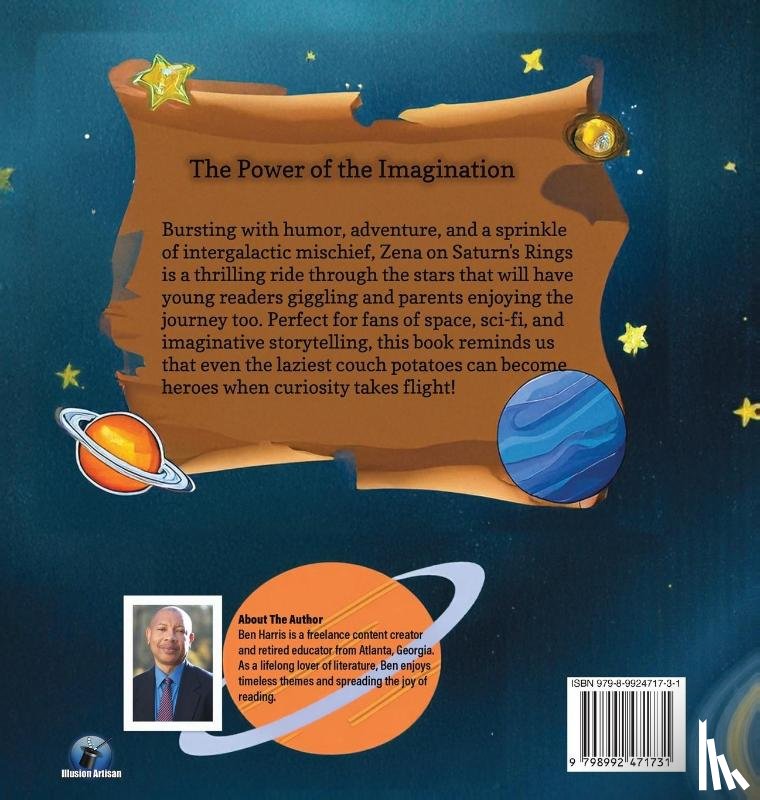 Harris, Ben - Zena on Saturn's Rings