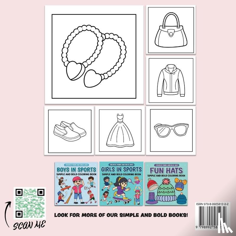 Wintersberger, Victoria - Fashion Vibes Simple and Bold Coloring Book