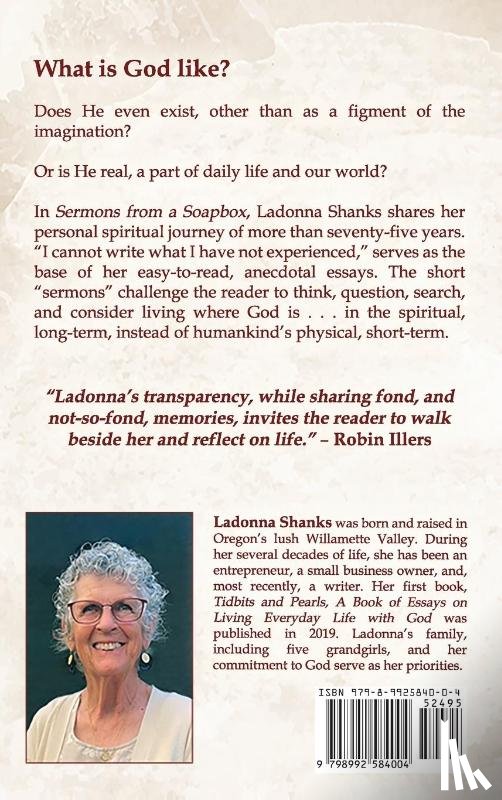 Shanks, Ladonna - Sermons from a Soapbox