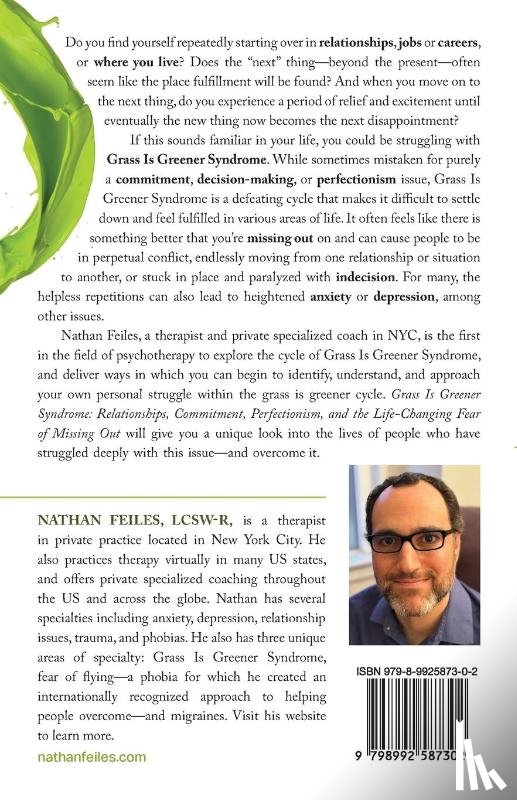 Feiles Lcsw-R, Nathan - Grass Is Greener Syndrome