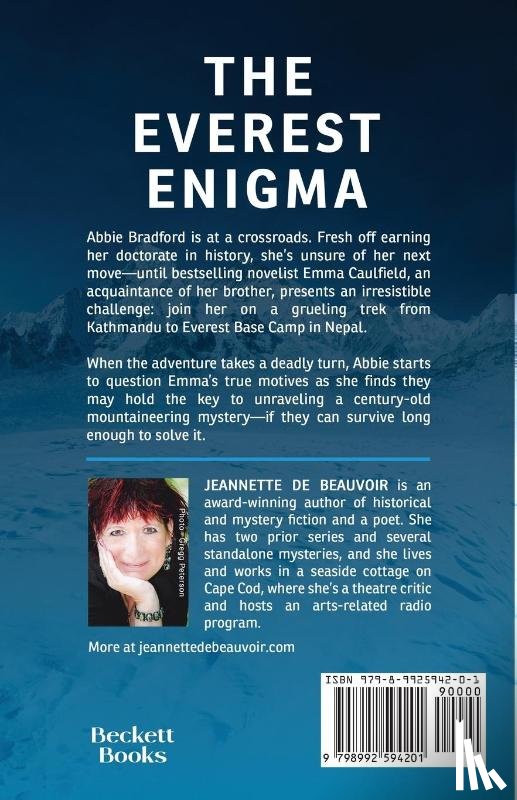 De Beauvoir, Jeannette - The Everest Enigma