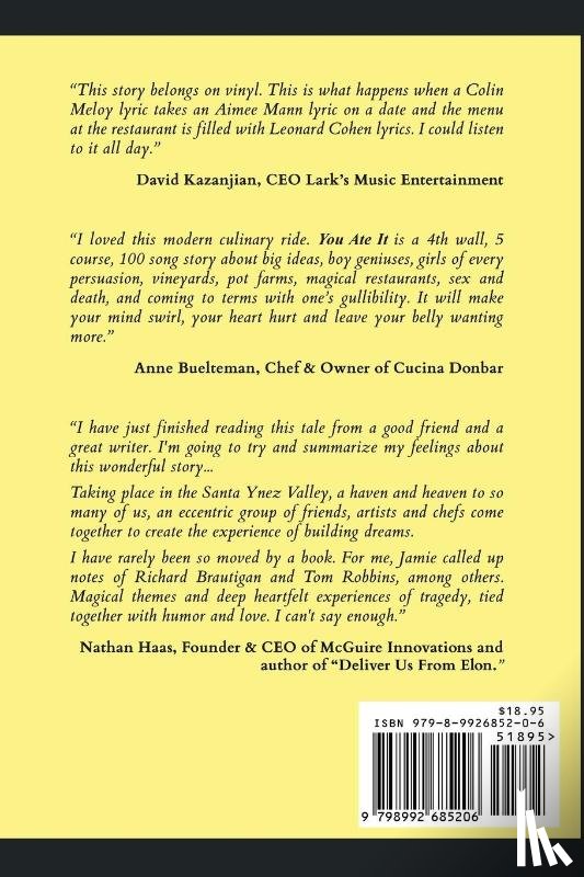 Baker, Jamie - You Ate It