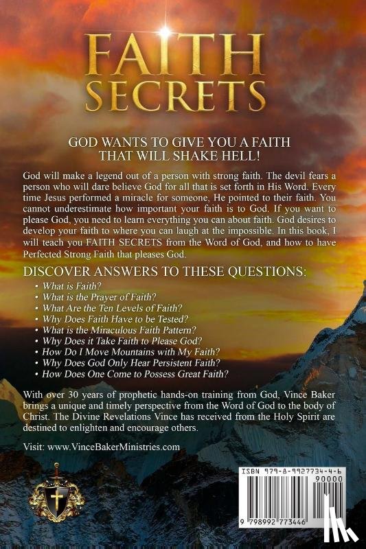 Baker, Vince - Faith Secrets