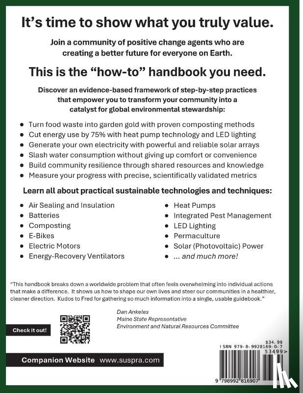 Horch, Fred - Sustainable Practices