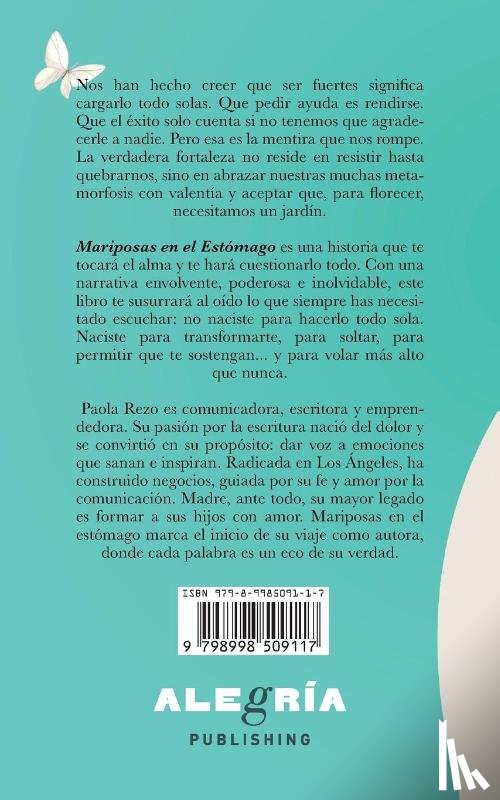 Rezo, Paola - Mariposas en el estomágo
