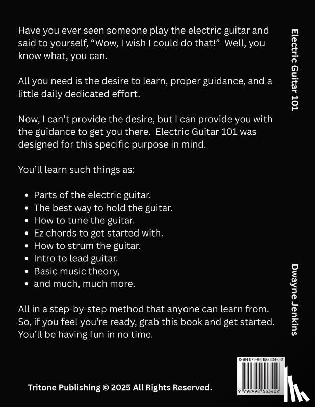 Jenkins, Dwayne - Electric Guitar 101