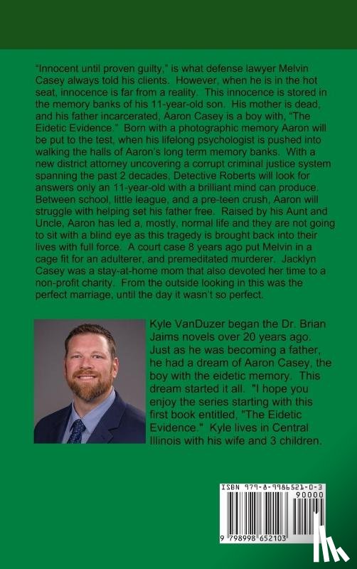 Vanduzer, Kyle David - The Eidetic Evidence