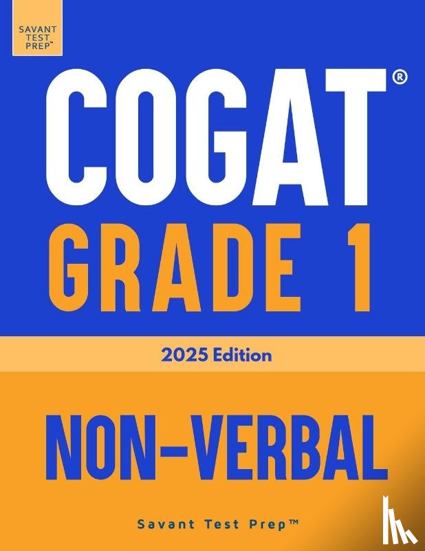 Prep, Savant Test - COGAT Grade 1 Non-Verbal