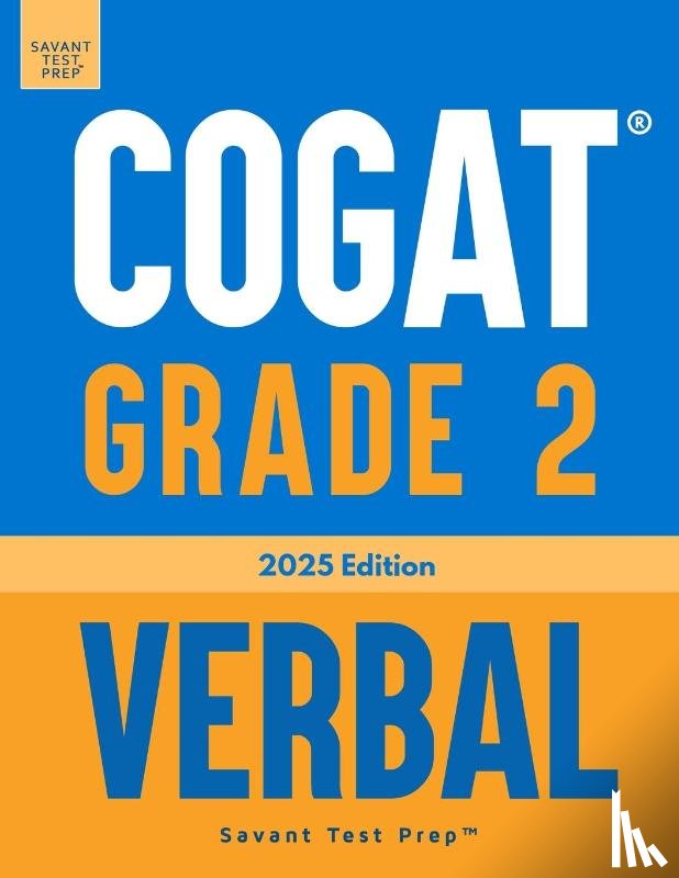 Prep, Savant Test - COGAT Grade 2 Verbal
