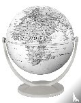  - Globe 15 cm pol. grijs draai & kantel