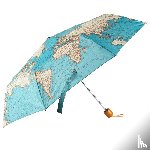  - Paraplu RETRO vintage world map