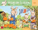  - Puzzelen met Rikki. 2-in-1-puzzel Rikki viert feest