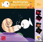  - Duopuzzel Klein wit visje. Kleuren