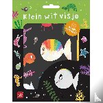  - Klein wit visje raamstickers