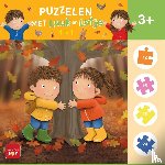 - Puzzelen met Luuk en Lotje. 4-in-1-puzzel seizoenen