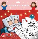  - Kleurposter Luuk en Lotje. De maan en de sterren