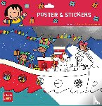  - Kleurposter Anna en Sinterklaas