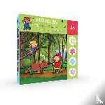  - Puzzelen met Goudlokje en Roodkapje. 4-in-1-puzzel