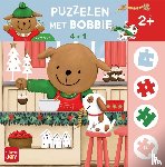  - Puzzelen met Bobbie. 4-in-1-puzzel Kerstmis