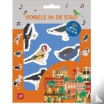  - Vogels in de stad. Raamstickers