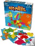  - GeoPuzzle Europa 58 stukken (NL) 483 x 406 mm