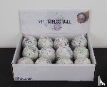  - Display Anti-stressbal wereld vintage 12 stuks